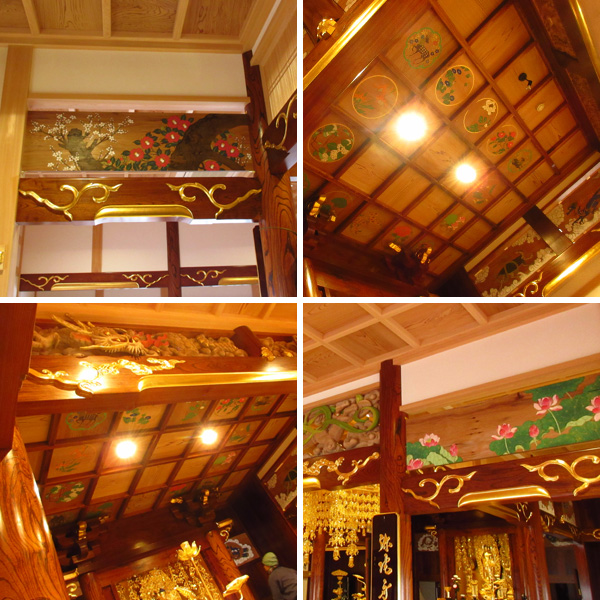 光明寺　本堂装飾