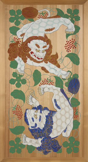 獅子図